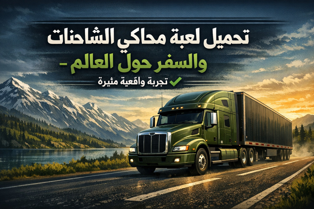 تحميل لعبة محاكي الشاحنات والسفر حول العالم - تجربة واقعية مثيرة ✅
