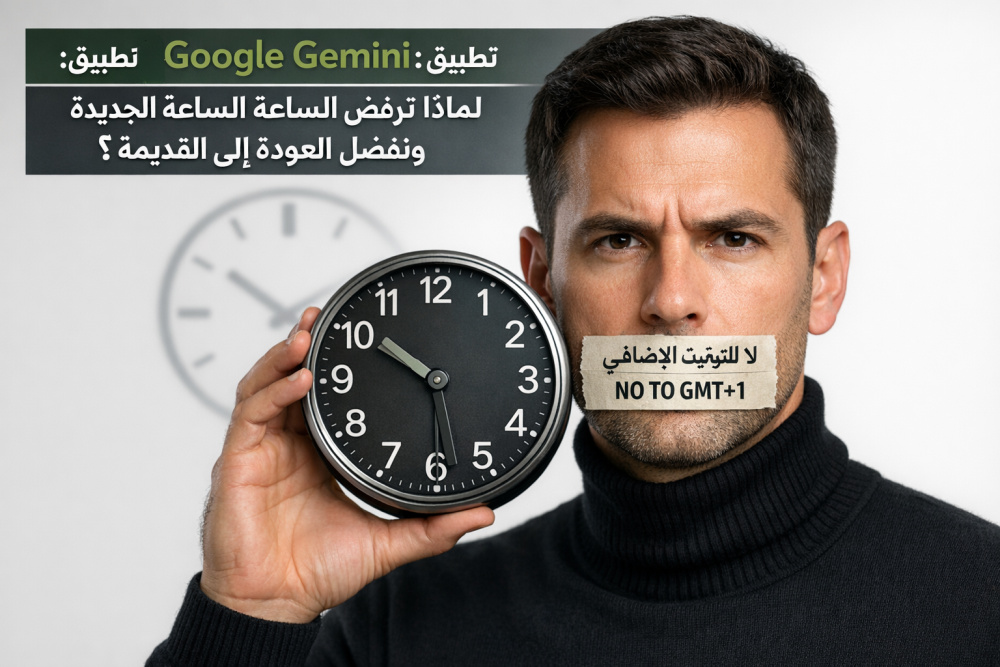 تطبيق Google Gemini: لماذا نرفض الساعة الجديدة ونفضل العودة إلى القديمة؟