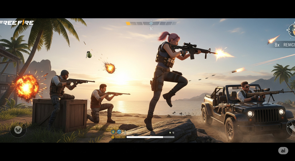 Free Fire: أسرار، مميزات ونصائح هتخليك بطل المعركة