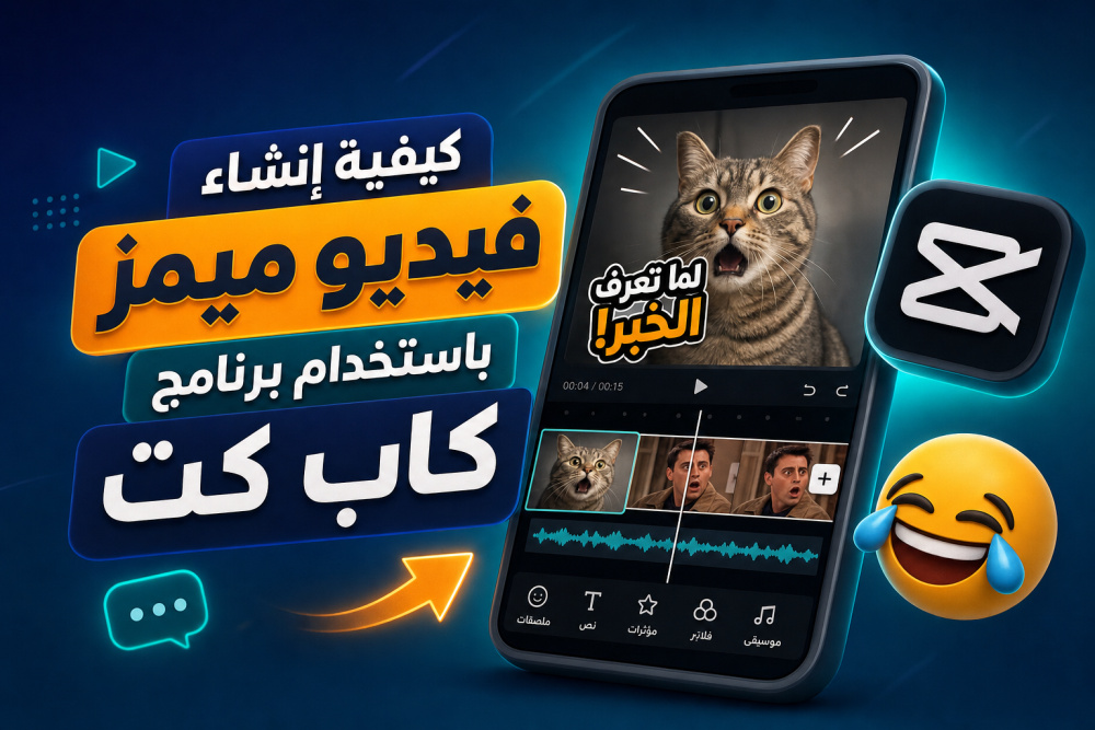كيفية إنشاء فيديو ميمز باستخدام برنامج CapCut