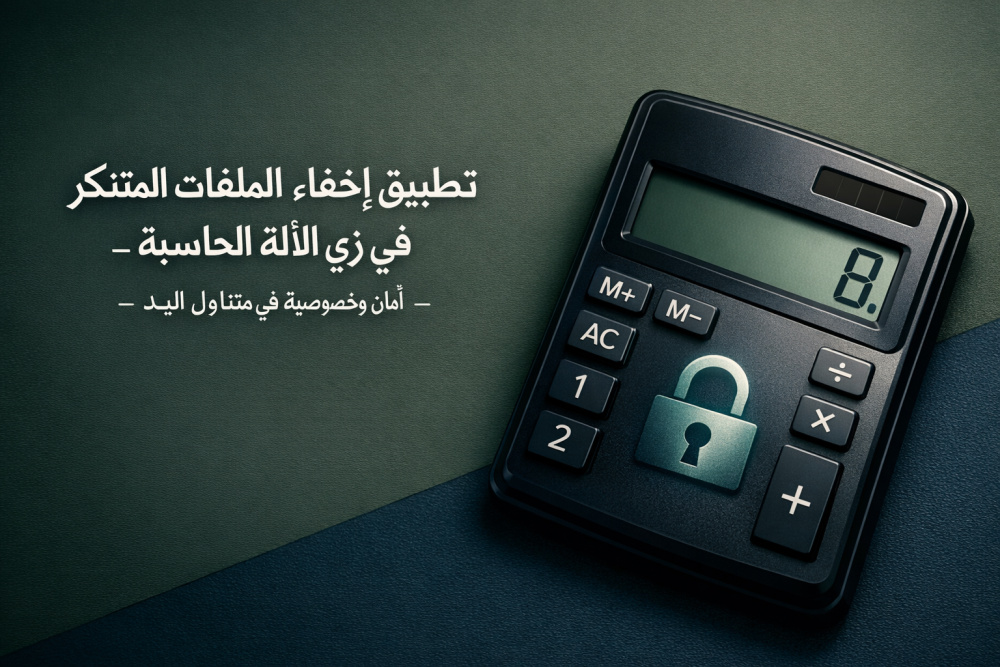 تطبيق إخفاء الملفات المتنكر في زي الآلة الحاسبة - أمان وخصوصية في متناول اليد