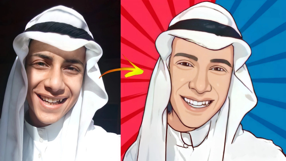 افضل تطبيق لتحويل صورك الي كرتون !!