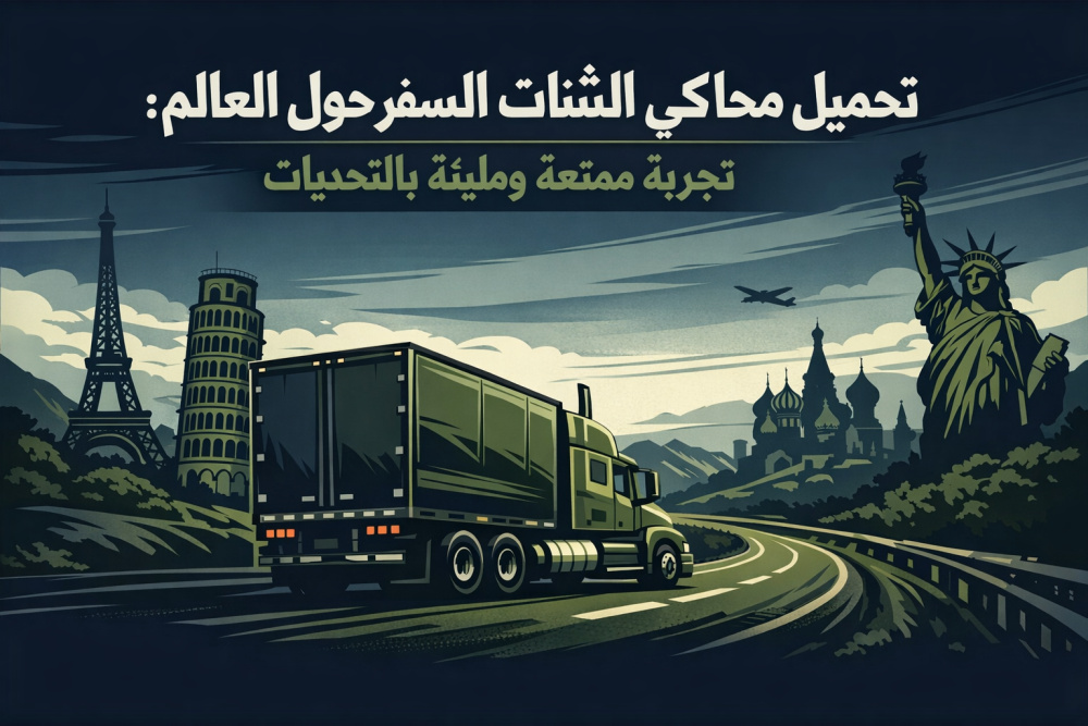 تحميل محاكي الشاحنات والسفر حول العالم: تجربة ممتعة ومليئة بالتحديات