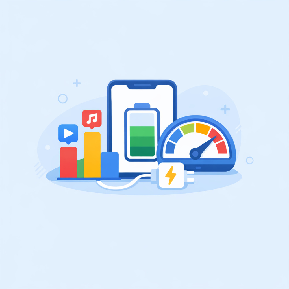 تطبيق Battery Saver: تعرف على استهلاك التطبيقات للبطارية وفحص سرعة الشحن