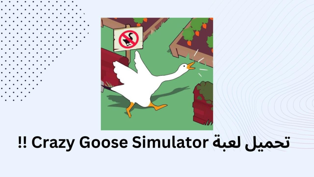 تحميل لعبة Crazy Goose Simulator !!