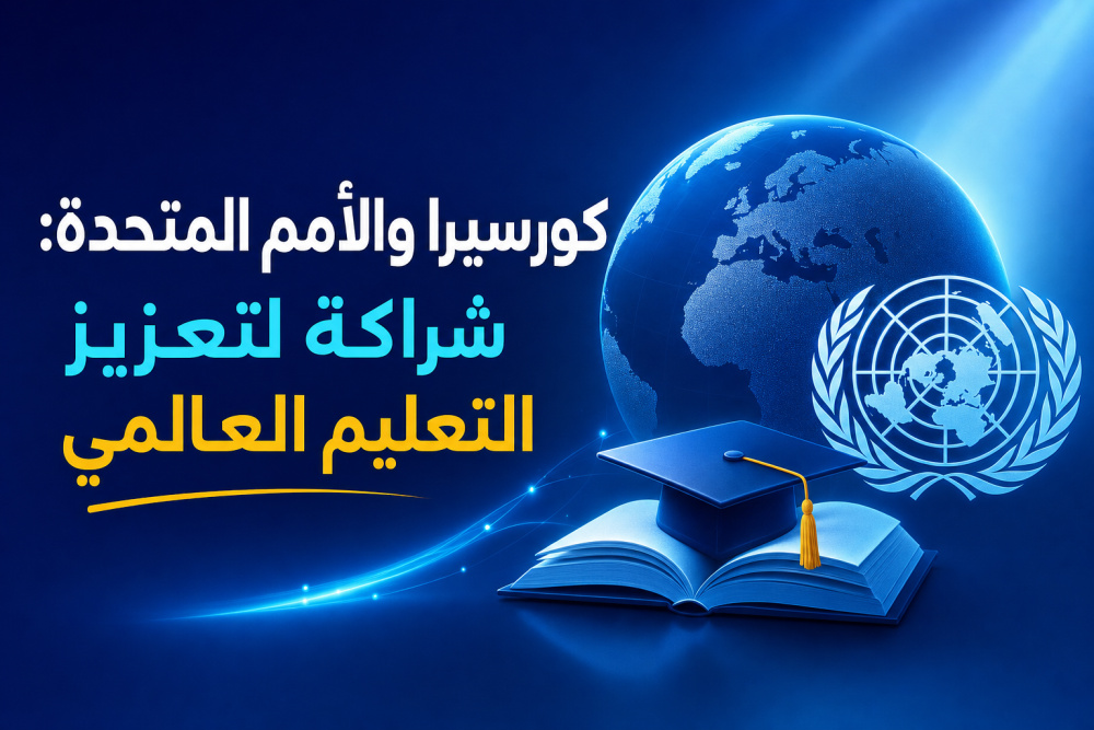كورسيرا والأمم المتحدة: شراكة لتعزيز التعليم العالمي