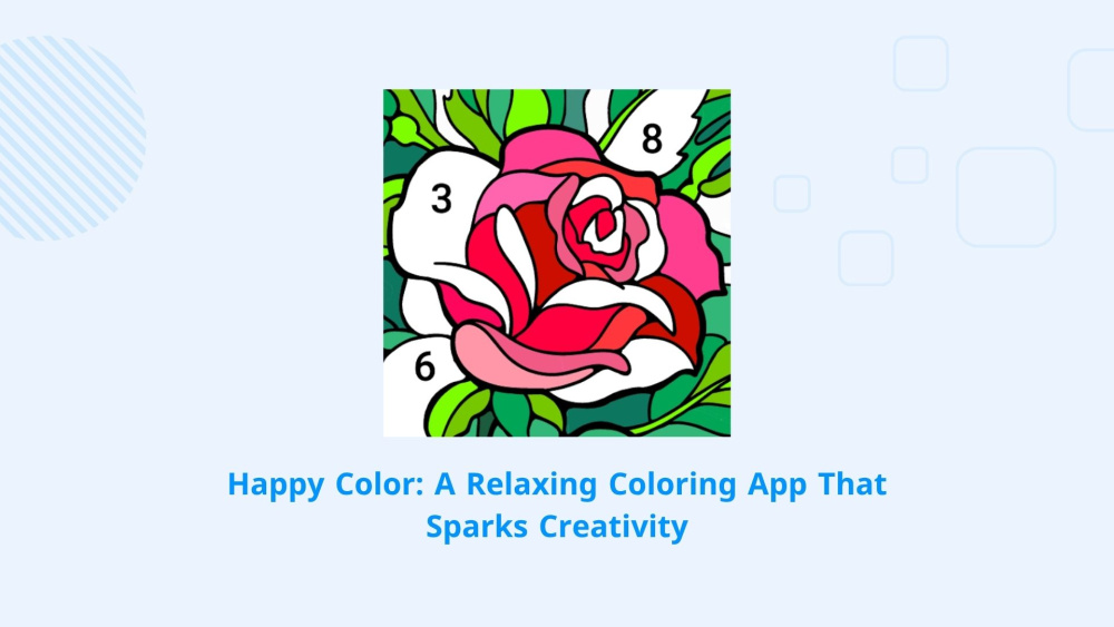 Happy Color™–لوّن وفقاً للرقم - Happy Color™ – A Creative Coloring App to Relieve Stress and Inspire Imagination