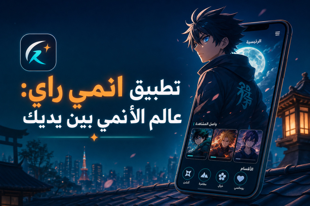 تطبيق انمي راي: عالم الأنمي بين يديك
