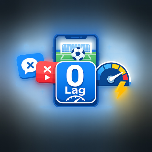 تطبيق 0 لاغ 😱: الحل السحري لتحسين أداء PES Mobile