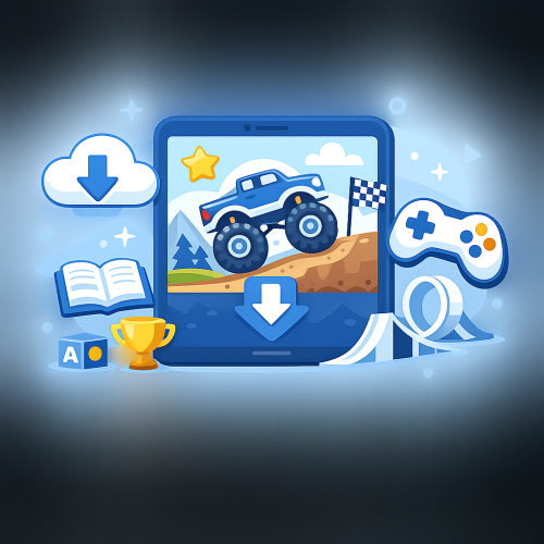 تحميل لعبة Monster Trucks Game for Kids 2 - لعبة إثارة ومتعة للصغار