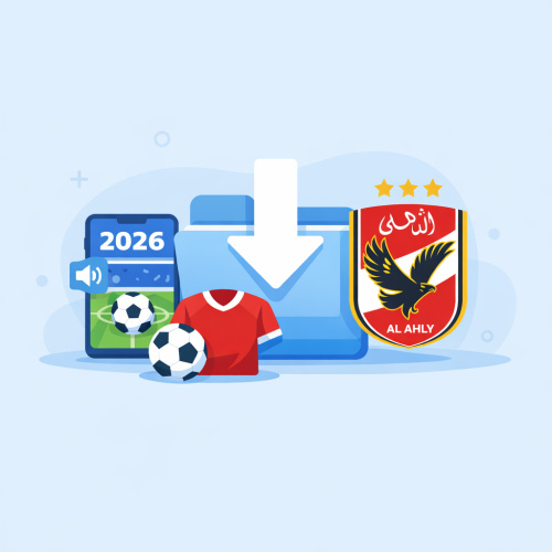 تحميل دريم ليج 2026 بالتعليق العربي: مود الأهلي المصري بوجوه حقيقية