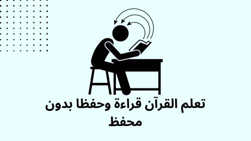 تعلم القرآن قراءة وحفظا بدون محفظ