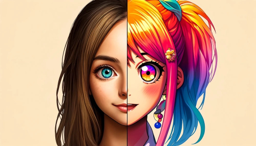 حول صورتك إلى انمي مميز