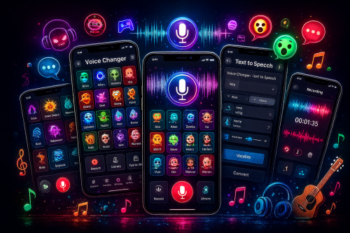 Voice changer with effects - تطبيق مثالي لتغيير الصوت وإضافة مؤثرات احترافية