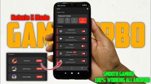 Game Booster: لعبة توربو - الأداة المثلى لتحسين تجربة الألعاب على هواتف الأندرويد